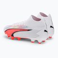 Мъжки футболни обувки PUMA Ultra Pro FG/AG puma white/puma black/fire orchid 3