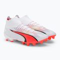 Мъжки футболни обувки PUMA Ultra Pro FG/AG puma white/puma black/fire orchid 4