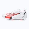 Мъжки футболни обувки PUMA Ultra Match MXSG puma white/puma black/fire orchid 11