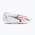 Мъжки футболни обувки PUMA Ultra Match MXSG puma white/puma black/fire orchid 12