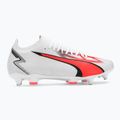 Мъжки футболни обувки PUMA Ultra Match MXSG puma white/puma black/fire orchid 2