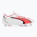 Мъжки футболни обувки PUMA Ultra Play MXSG puma white/puma black/fire orchid 2