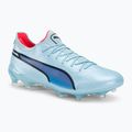 PUMA King Ultimate FG/AG мъжки футболни обувки silver sky/puma black/fire orchid