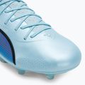 PUMA King Ultimate FG/AG мъжки футболни обувки silver sky/puma black/fire orchid 7