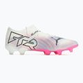 Футболни обувки PUMA Future 7 Ultimate Low FG/AG white/black/poison pink/bright aqua/silver mist 9