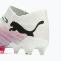 Футболни обувки PUMA Future 7 Ultimate Low FG/AG white/black/poison pink/bright aqua/silver mist 13