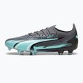 Футболни обувки PUMA Ultra Ultimate Rush FG/AG strong gray/puma white/electro aqua 8