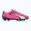 Футболни обувки PUMA Ultra Ultimate FG/AG отровно розово/пума бяло/пума черно 2