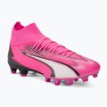 Футболни обувки PUMA Ultra Pro FG/AG отровно розово/пума бяло/пума черно