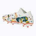 Футболни обувки PUMA Future 7 Match Creativity FG/AG white/oceantropic/turquoisesurf/hotheat/sunstream 3