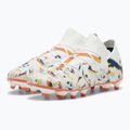 Футболни обувки PUMA Future 7 Match Creativity FG/AG white/oceantropic/turquoisesurf/hotheat/sunstream 10