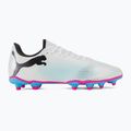 Футболни обувки PUMA Future 7 Play FG/AG puma white/puma black/poison pink 2