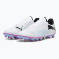 Футболни обувки PUMA Future 7 Play FG/AG puma white/puma black/poison pink 10
