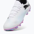 Футболни обувки PUMA Future 7 Play FG/AG puma white/puma black/poison pink 12
