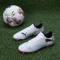 Футболни обувки PUMA Future 7 Play FG/AG puma white/puma black/poison pink 14