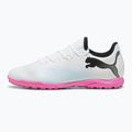 Футболни обувки Puma Future 7 Play TT puma white/puma black/poison pink 8