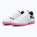 Футболни обувки Puma Future 7 Play TT puma white/puma black/poison pink 10