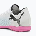 Футболни обувки Puma Future 7 Play TT puma white/puma black/poison pink 13