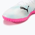 PUMA Future 7 Play IT футболни обувки puma white/puma black/poison pink 7