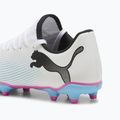 Детски футболни обувки PUMA Future 7 Play FG/AG puma white/puma black/poison pink 8
