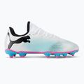 Детски футболни обувки PUMA Future 7 Play FG/AG puma white/puma black/poison pink 2