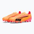 Футболни обувки PUMA Ultra Ultimate FG/AG sunset glow/puma black/sun stream 10