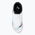 Детски футболни обувки PUMA Future 7 Play IT puma white/puma black/poison pink 5