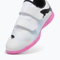 Детски футболни обувки PUMA Future 7 Play IT V puma white/puma black/poison pink 8