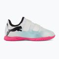Детски футболни обувки PUMA Future 7 Play IT V puma white/puma black/poison pink 2