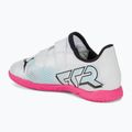 Детски футболни обувки PUMA Future 7 Play IT V puma white/puma black/poison pink 3