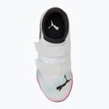 Детски футболни обувки PUMA Future 7 Play IT V puma white/puma black/poison pink 5