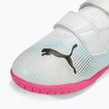 Детски футболни обувки PUMA Future 7 Play IT V puma white/puma black/poison pink 7