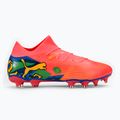 Футболни обувки PUMA Future 7 Match Neymar Jr FG/AG sunset glow/black/sun stream/puma green/blue 2