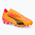 Футболни обувки PUMA Ultra Match FG/AG sunset glow/puma black/sun stream