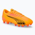 Детски футболни обувки PUMA Ultra Play FG/AG Jr sunset glow/puma black/sun stream