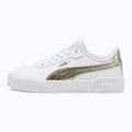 Дамски обувки PUMA Carina 2.0 Metallic Shine puma white/puma gold/puma silver 9