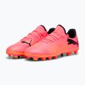 Детски футболни обувки PUMA Future 7 Play FG/AG Jr sunset glow/puma black/sun stream 10