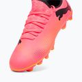 Детски футболни обувки PUMA Future 7 Play FG/AG Jr sunset glow/puma black/sun stream 12