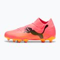 Детски футболни обувки PUMA Future 7 Pro FG/AG Jr sunset glow/puma black/sun stream 8