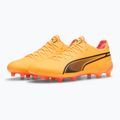 Футболни обувки PUMA King Ultimate Fg/Ag sun stream/puma black/sunset glow 10