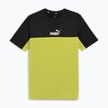 Мъжки тениски PUMA ESS+ Block Tee puma black/lime sheen