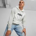 Мъжки суитшърт PUMA Power Graphic Hoodie TR light grey heather 3