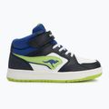 Детски обувки KangaROOS K-CP Hogan EV dark navy/lime 2