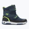 Юношески ботуши за сняг KangaROOS K-MJ Camp V RTX dk navy / lime 2