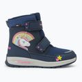 Юношески ботуши за сняг KangaROOS K-MJ Edison EV RTX SL dk navy / daisy pink 2