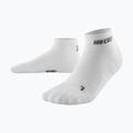 Мъжки компресиращи чорапи CEP Ultralight Low Cut white