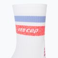 CEP Miami Vibes 80's white/pink sky мъжки чорапи за бягане с компресия 5