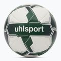 Футболна топка uhlsport Attack Addglue For The Planet white/dark green/silver размер 5