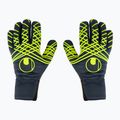 Вратарски ръкавици uhlsport Prediction Absolutgrip HN Fit navy/white/fluo yellow