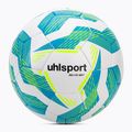 Футбол uhlsport Lite Soft 350 бяло/светло синьо/флуорово жълто размер 5